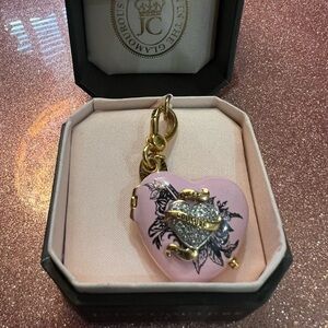 Juicy Couture Heart Locket Charm; 2008 Limited Edition